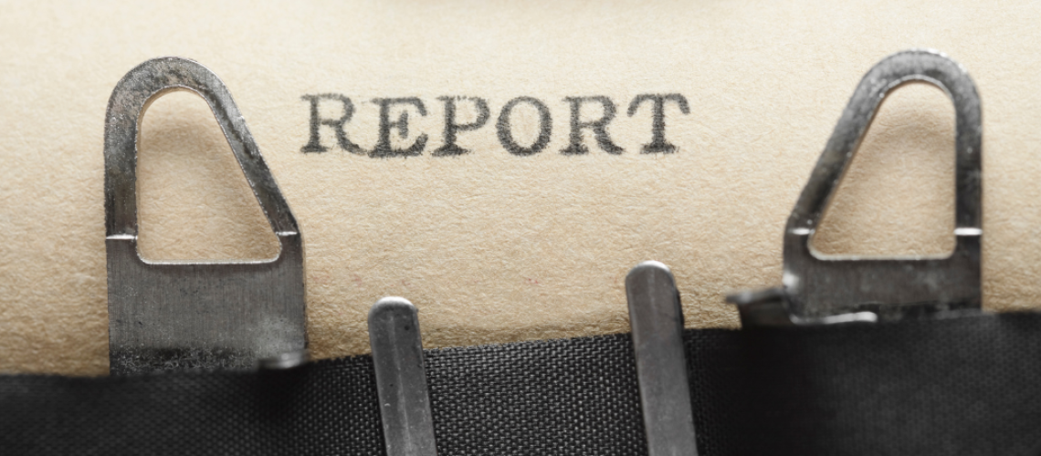 Image of a typed report to accompany a blog about how the Grenfell Tower Report affect Commercial Companies by Saracen Fire Protection